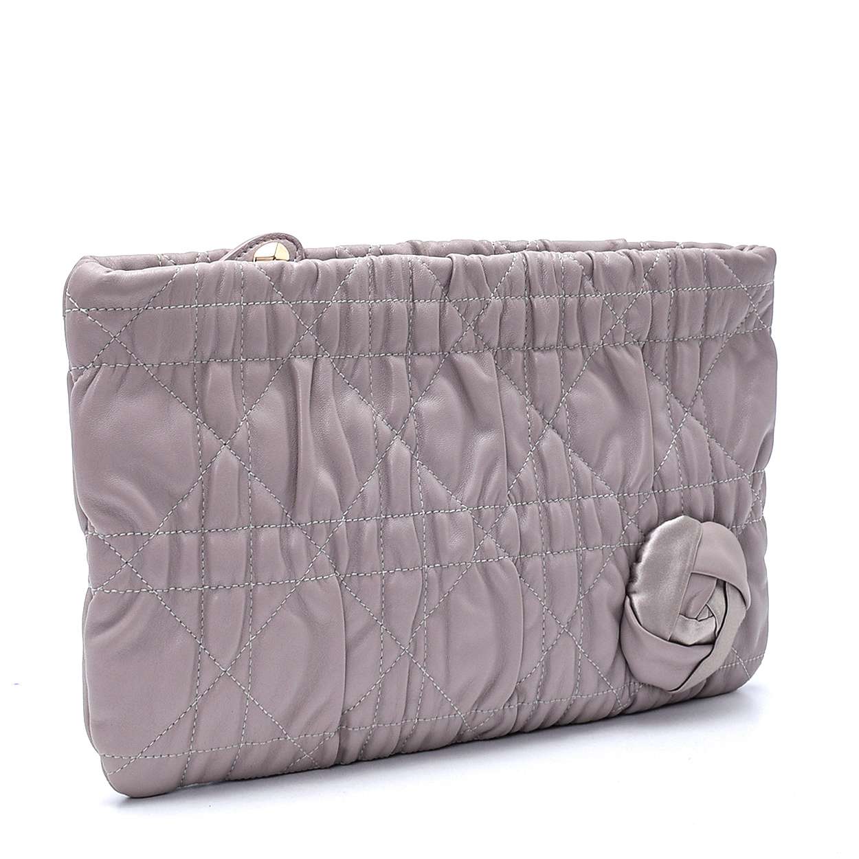 Christian Dior - Lilac Delices Lambskin Leather Clutch 
